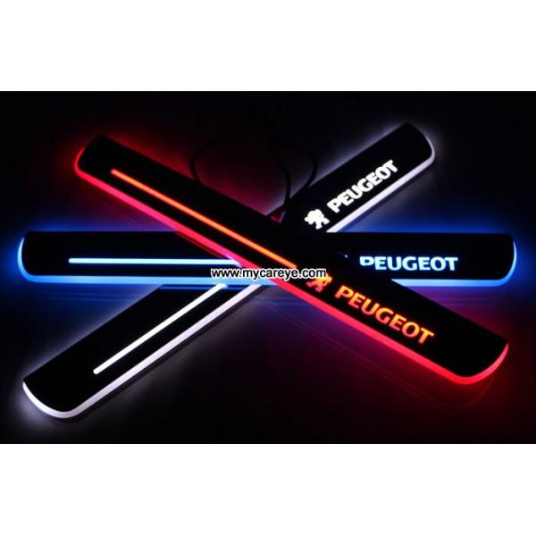 Peugeot 4008 car door Water proof pedal auto lights welcome light led