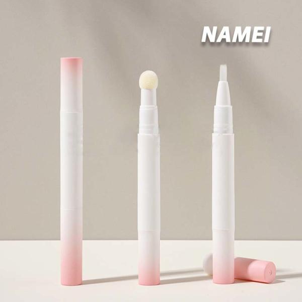 Smudge Proof Plastic Pencil Lipstick Packaging With Applicator