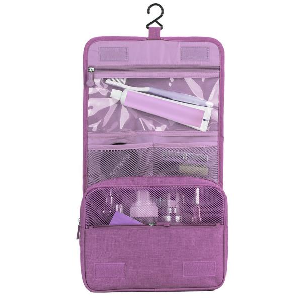 2024 Newest Fashinable Hanging Bathroom Cosmetic Organiser for Wet Dry Travelling