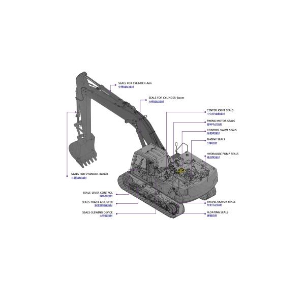 Загрузочный клапан 80759069 аккумулятора  для частей молотка Hdyraulic