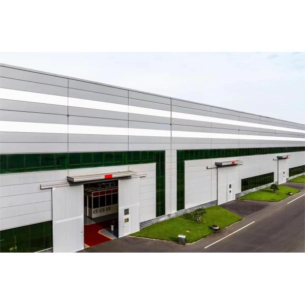 Pre-Engineered Steel Workshop With Crane Beam For Heavy Industry Production Workshop