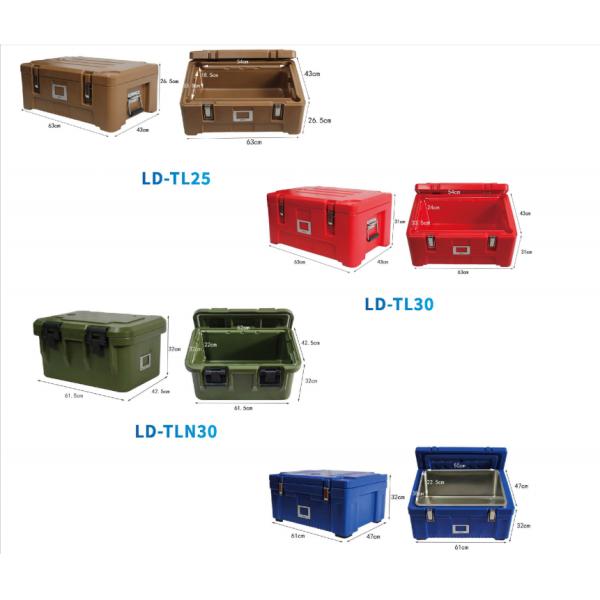 Factory Supply 30L PU Foam Catering Restaurant Keep Warm Thermal Transport Container Top Loading Food Pan Carrier For Fast Delivery