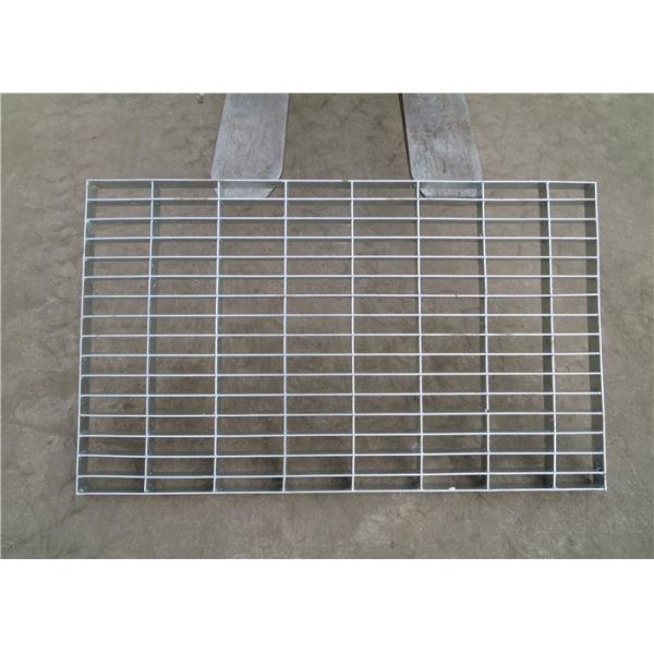 Heavy Load Metal Grate Flooring Anti Slipping Electric Galvanized Surface