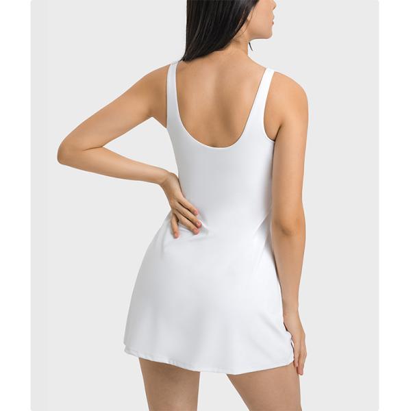 One piece юбки тенниса женщин STC построенное в шортах u карманов формирует разминку Sportwear шеи