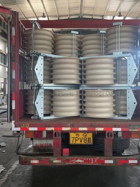Stringing Heavy Duty Wire Rope Pulley Cable Pulling Sheaves Block