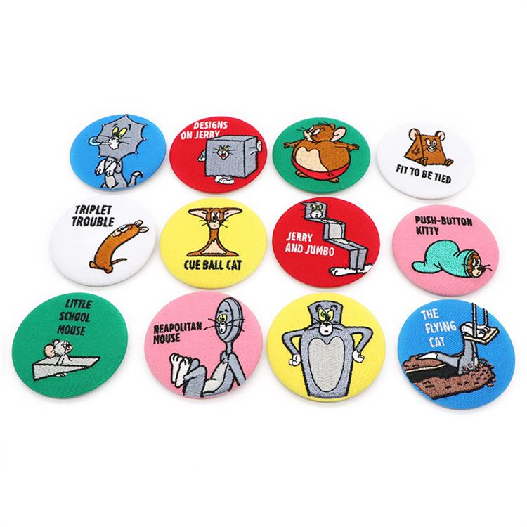 Hot Sale High Quality 25mm Diameter Pin Button Badge Plated Technics for Uniforms