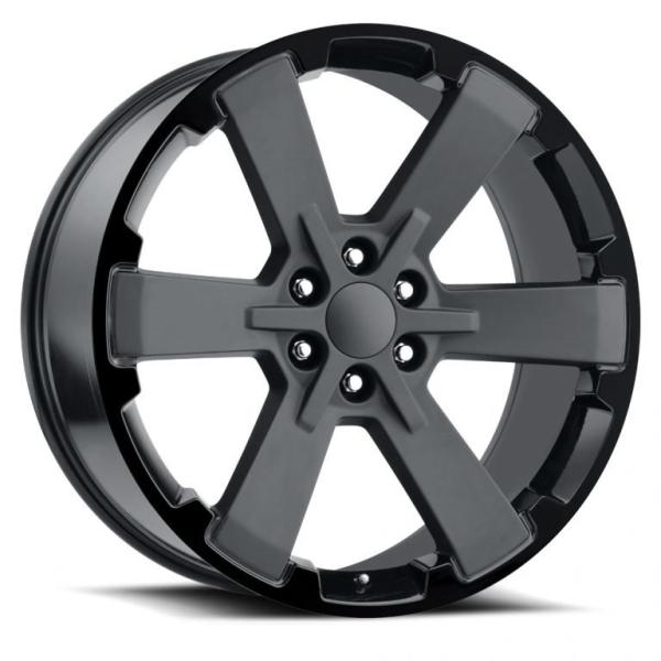 22x9 Chrome Chevrolet Replica Wheels 5662 Fit Silverado Sierra