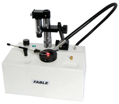 Desktop fixo Gem Spectroscope branco da joia da fábula com escala FTS-50