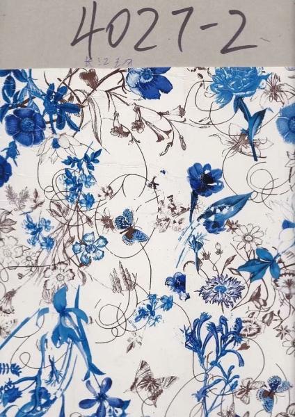 Transfer foil for leather  Flower design transfer film for pvc leather G4027 Hot stamping foil for pu leather