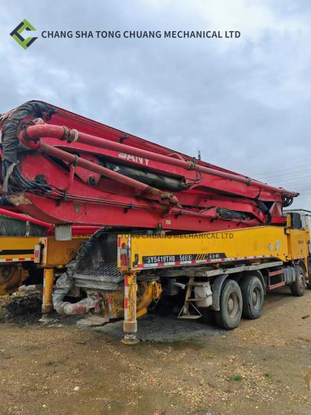 2011 Sany Heavy Industry SY5419THB 56E(6) Used Concrete Pump Truck 56 Meter