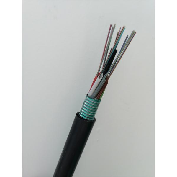 ISO Armored 6 Core Single Mode Outdoor Fiber Optic Cable GYTA