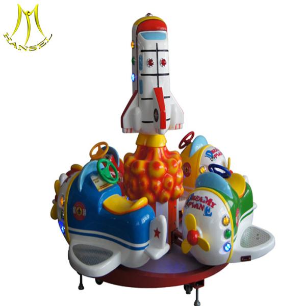 Hansel   Children's park indoor amusement equipment ride horse mini carousel motor