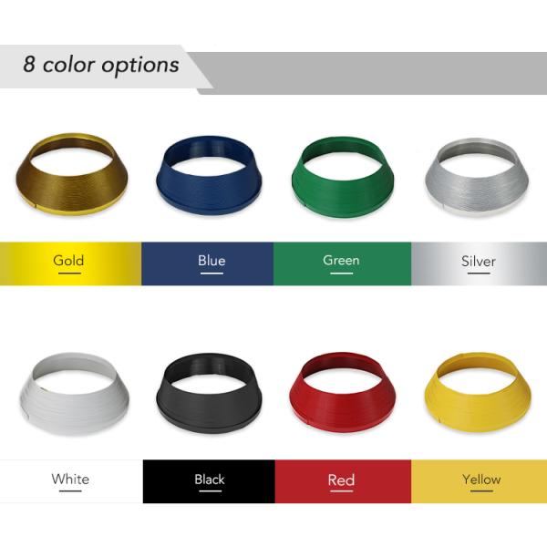 Black   Neon Signs 	20mm Width Aluminium LED Trim Cap