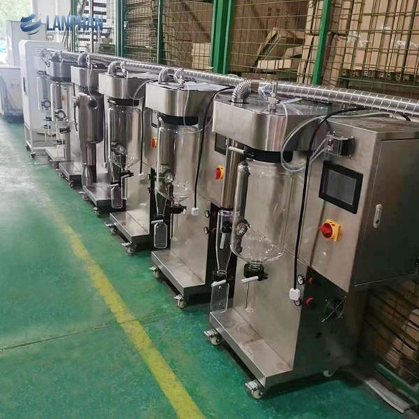 Mini Lab Spray Dryer Machine 2L Capacity SUS304 Material 3KW Power for Coffee Milk Powder