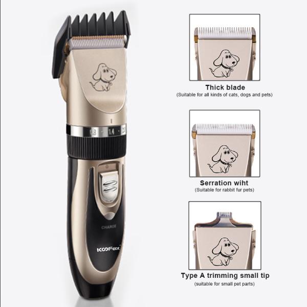 240V Pets Cats Dog Shaver Clippers Electric Quiet Hair Clippers Set