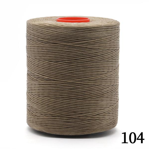Polyester Wax Bonded Braided Thread for Leather Sewing Thread 250D/16 Flat Waxed Threads