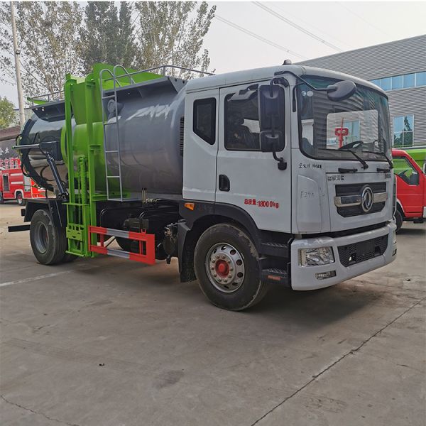 Sealable Food Waste Transport Truck Efficient Catering Waste Disposal Vehicle
