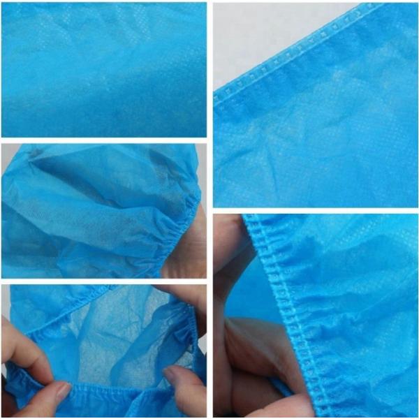 Nonwoven анти- ботинок выскальзывания 45g белый PP покрывает водоустойчивую крышку ботинка CPE