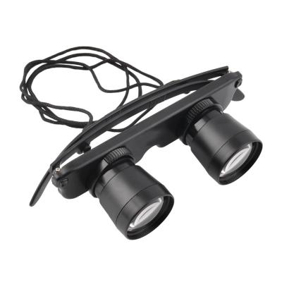 Optics 3x28 Outdoor Fishing Binocular Glasses Style Telescope High Powered