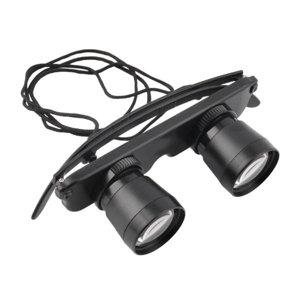 Optics 3x28 Outdoor Fishing Binocular Glasses Style Telescope High Powered