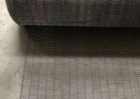 30cm-3M zona abierta grande Flex Wire Mesh Conveyor Belt Flex Food Mesh Belt plano