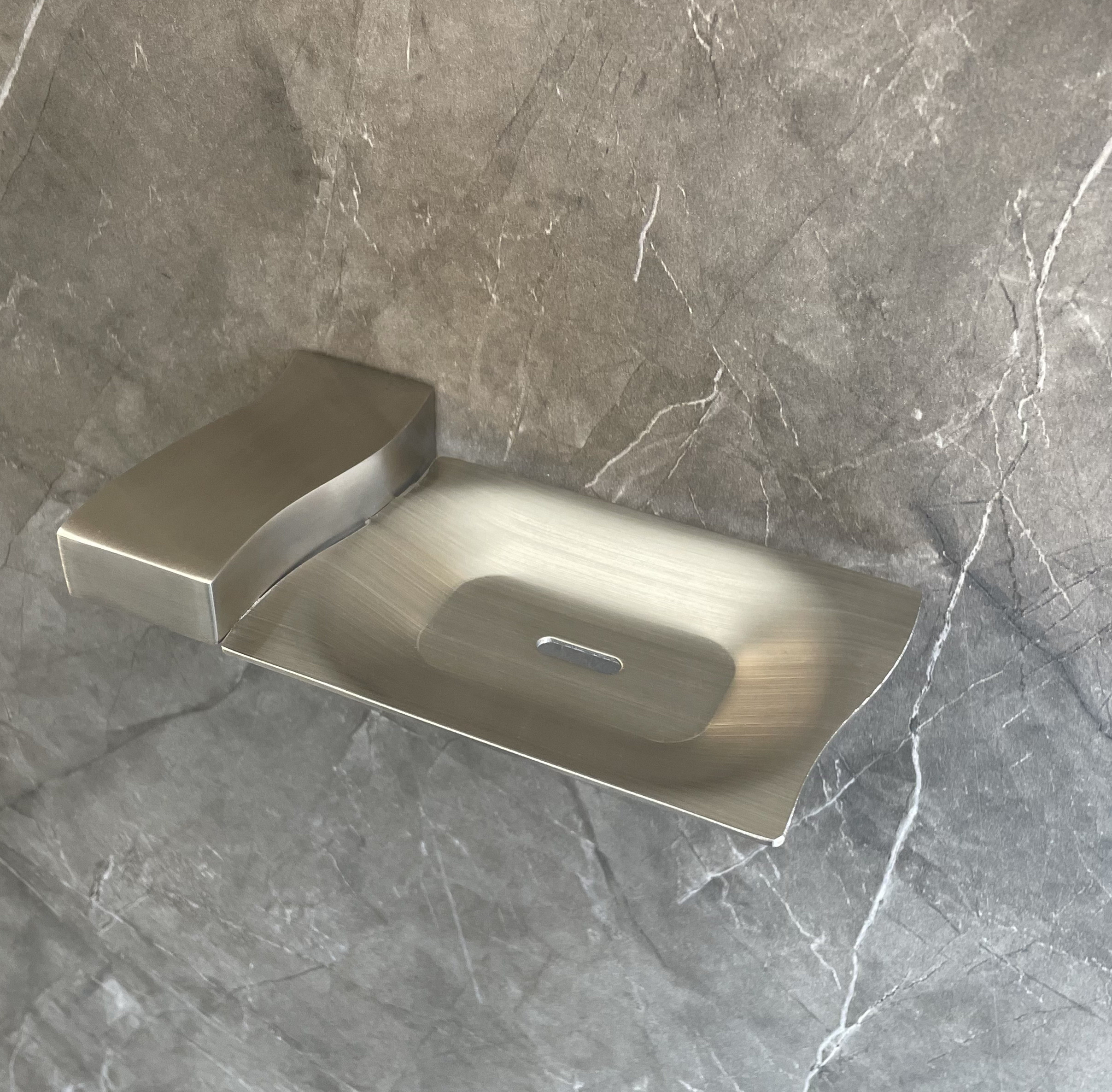 Блюдо мыла нержавеющей стали 304 Bathroom держателя губки мыла доказательства ржавчины