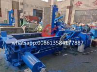 Grueso de aluminio 1200-1500KG/H del máximo 3m m de la máquina del compresor de la embaladora de la prensa de la chatarra de WANSHIDA