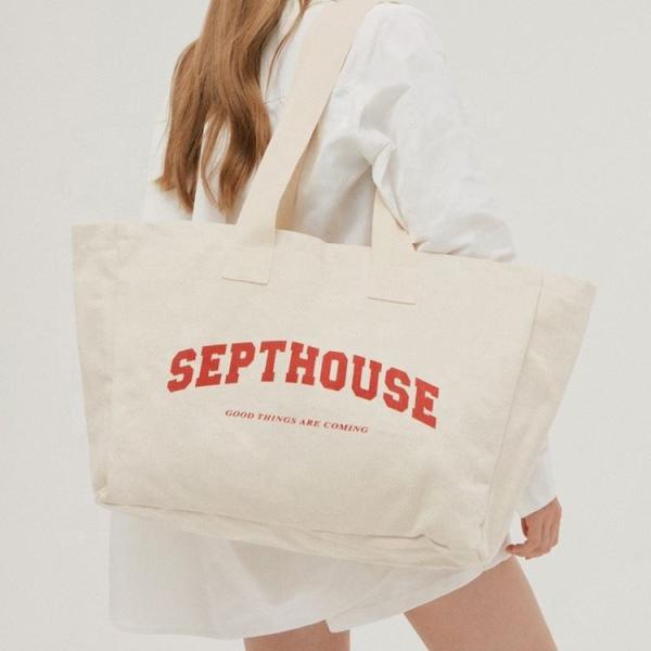 Exhibition Customized Logo Printed Oversized Cotton Canvas Tote Bag for Active Lifestyle