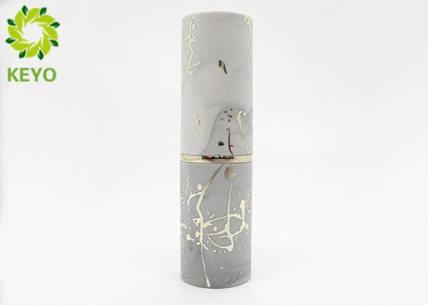 Round Fashion Empty Lipstick Tubes Cosmetic Packaging In 3g Capacity