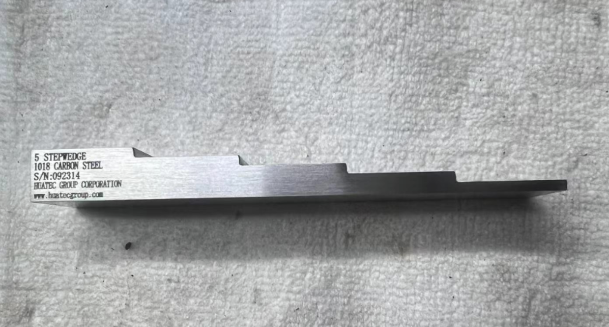 5-Step Calibration Block Carbon Steel 1018