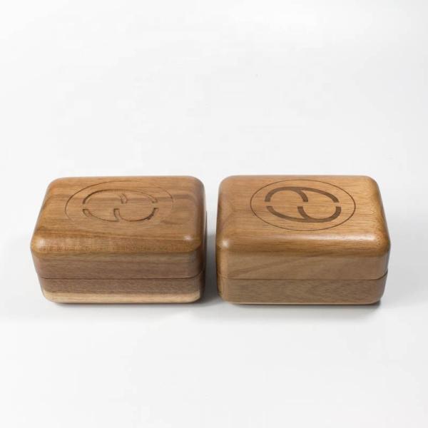 Bamboo Boxes Customized Laser Logo Wooden Bamboo Boxes   Wood Storage Gift Box with Metal hinge For Organizing