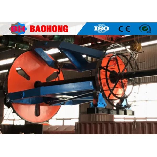 1600mm Bobbin Plastic PEX Cable Laying Up Machine 60m/Min