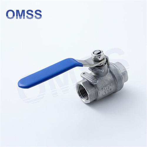 2PC Ball Valve 2inch Stainless Steel Sanitary Valve Stainless Steel 316