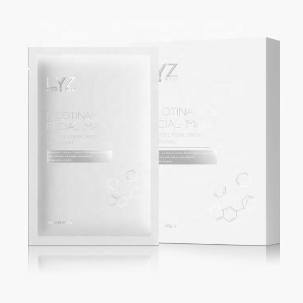 LYZ Skincare Customized Whitening Brightening Anti-Aging Anti-Wrinkle Face Mask Ordinary Niacinamide Serum for Beauty Salon Use