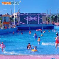 Outdoor Tsunami Wave Pool Fiberglass Steel Water Playground Equipment