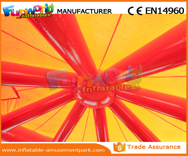 Infaltable Football Playground 0.55 MM PVC Tarpaulin Blow Up Football Pitch