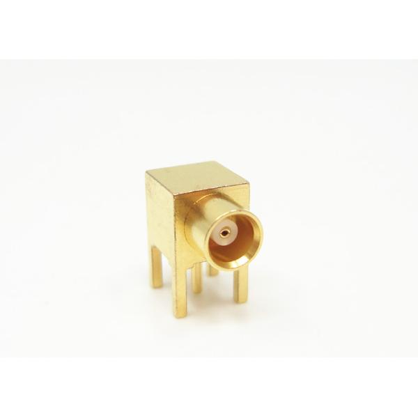 Female Socket Coaxial Cable Connectors MCX Mini Coax Connectors PCB Panel Mount