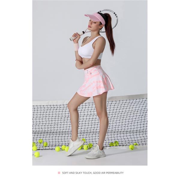 Женщин Skorts гольфа тенниса простирания STC юбки бадминтона активных напечатанные с карманом