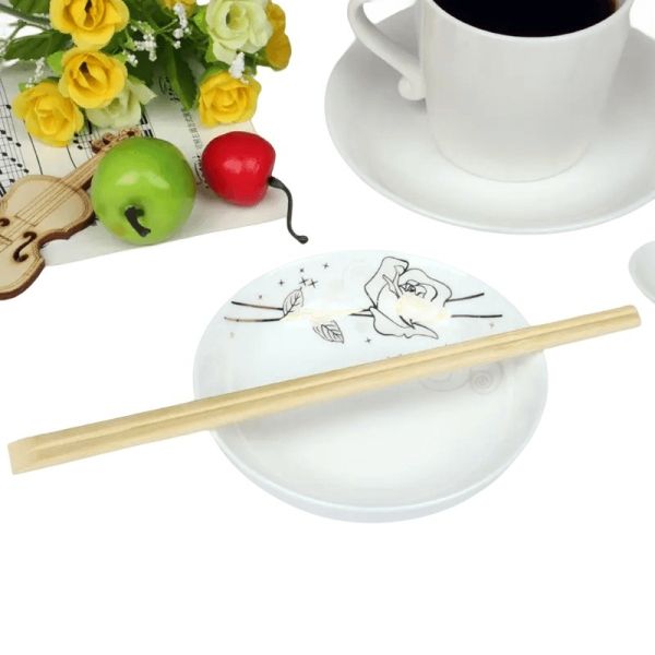 Dites adieu aux baguettes en plastique, essayez les baguettes jetables en bambou Tensoge, type couverts plats