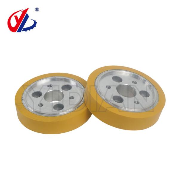 120*30*25mm Rubber Feeding Roller With 6 Holes For Woodworking Four Sides Planer