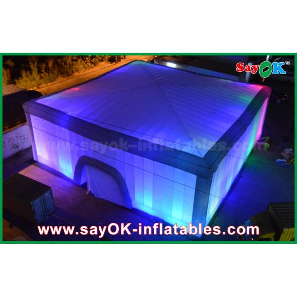шатер воздуха гиганта 15x15m шатра воздуха outwell на открытом воздухе раздувной/шатер куба со светом СИД для на открытом воздухе