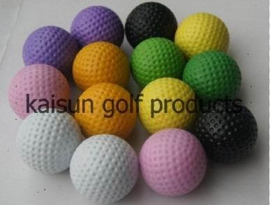 Mini golf balls