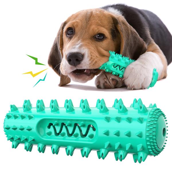 Premium Sound-Making Dog Chew Toy with Teeth Cleaning Sawtooth Design – TPR Pet