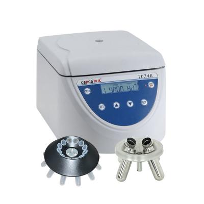 Centrifugador de equilíbrio automático de baixa velocidade TDZ4K do Tabletop eficaz na redução de custos alto