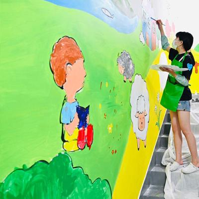 Pintura lustrosa interna da parede do OEM para superfícies da porcelana no óleo ou na água - fórmulas baseadas