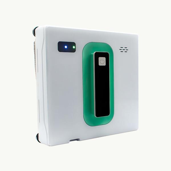 Fast Action Automatic Window Cleaner with 2500Pa Suction 65dB Noise and 500mAh Battery for Outdoor Use