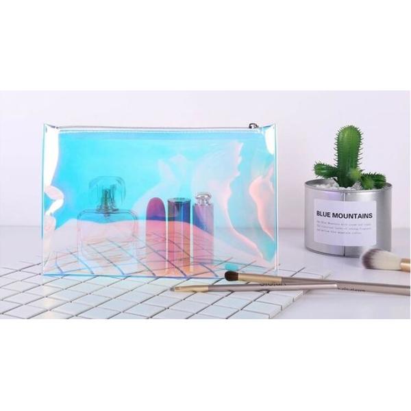 Eva Clear Vinyl Makeup Cosmetic Bag , Cosmetic Travel Bag Promotional