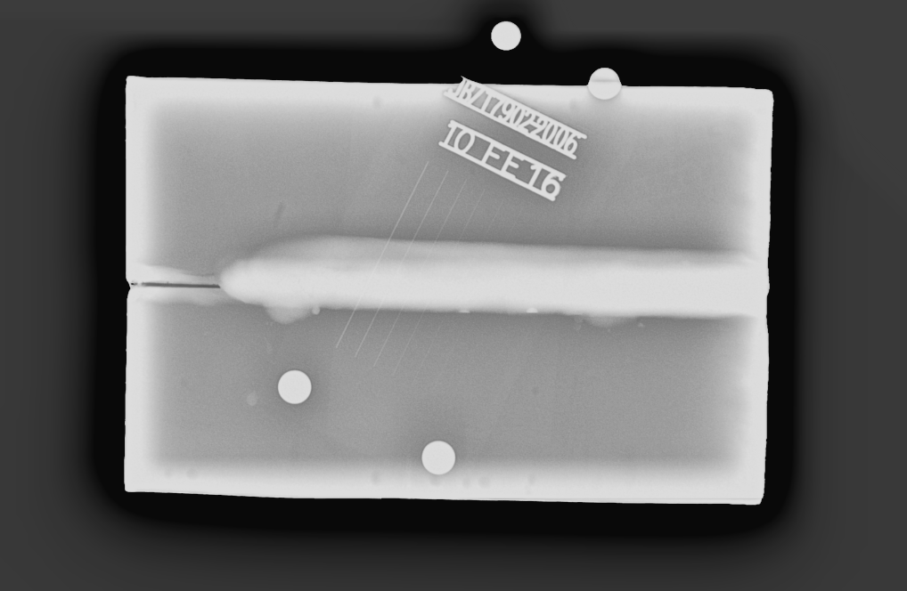 Métal en céramique directionnel portatif de navire de soudure du détecteur NDT de faille de X Ray