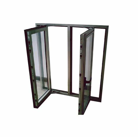 Custom Aluminum French Tempered Casement Glass Windows