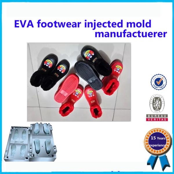 Safety PVC Shoes Mould High Efficiency Slipper Mould Stable Performance
